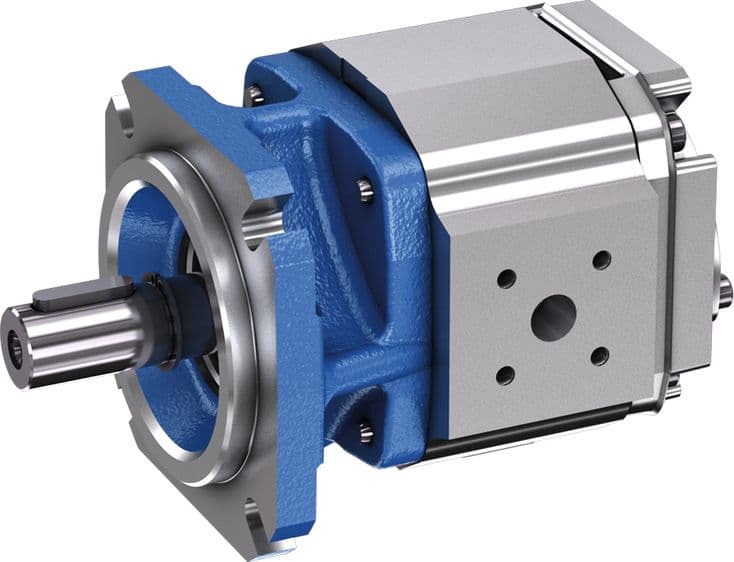 R900984269 Гидравлический насос Bosch Rexroth PGF2-2X/013RL01VMK - изображение 1