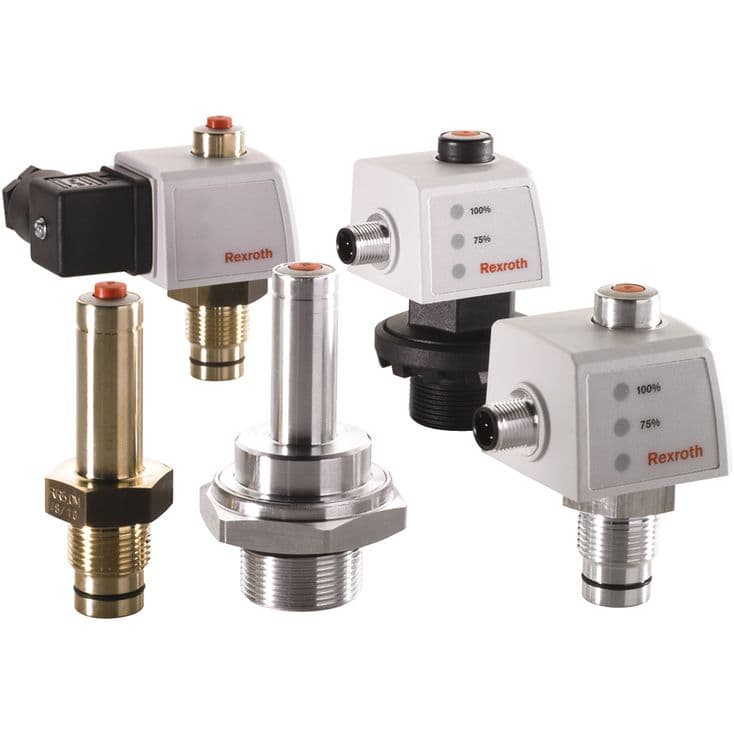 R928028410 Оборудование Bosch Rexroth Индикатор загрязнения WE-2SP-M12X1 - изображение 1