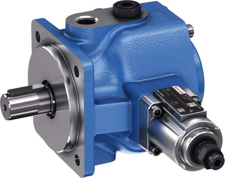 R901281764 Гидравлический насос Bosch Rexroth PV7-1X/06-10RA01MA0-10-P100 - изображение 1
